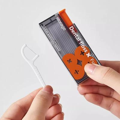 Automatic Dental Floss Box Portable Automatic Rebound High-End Dental Floss Stick Intelligent Storage Box For Picking YLE451