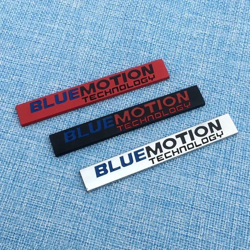 Adhesivo con emblema para maletero trasero de coche BLUEMOTION de metal para guardabarros lateral VV V