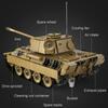 CaDa Military City Remote Control WW2 Panther Tank Building Blocks RC Armored Car Army Vehicle Weapon Bricks Toys Kids Gifts