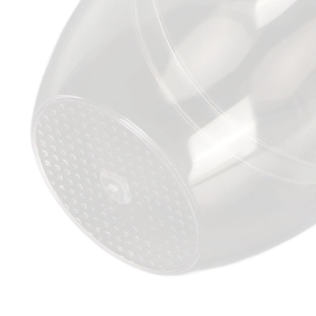 5 stücke Make-Up Schwamm Lagerung Box Fall Tragbare Transparent Ei Geformt Schwamm Mixer Halter Container