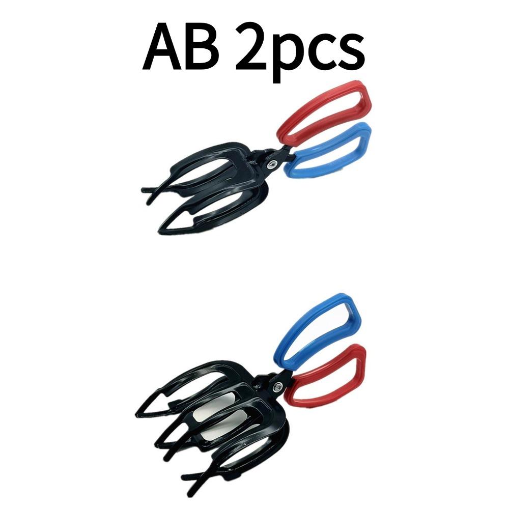 1PCS 2/3-Claw Metal Fish Grips With Non-slip Handle Clamp Grabber Fish Control Pliers For Control Fish Fishing Accessories
