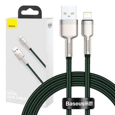 Baseus Cafule USB To Lightning Cable, 2.4A, 1M (Green)