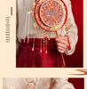 Ming Style Chinese Wedding Fan DIY Kit: Handmade Bride's Accessory