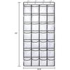 12/14/24 Pockets Over the Door Shoe Organizer Large Mesh Pockets With 4 Hooks Mesh Fabric Shoe Rack Storage Bag For Bedroom