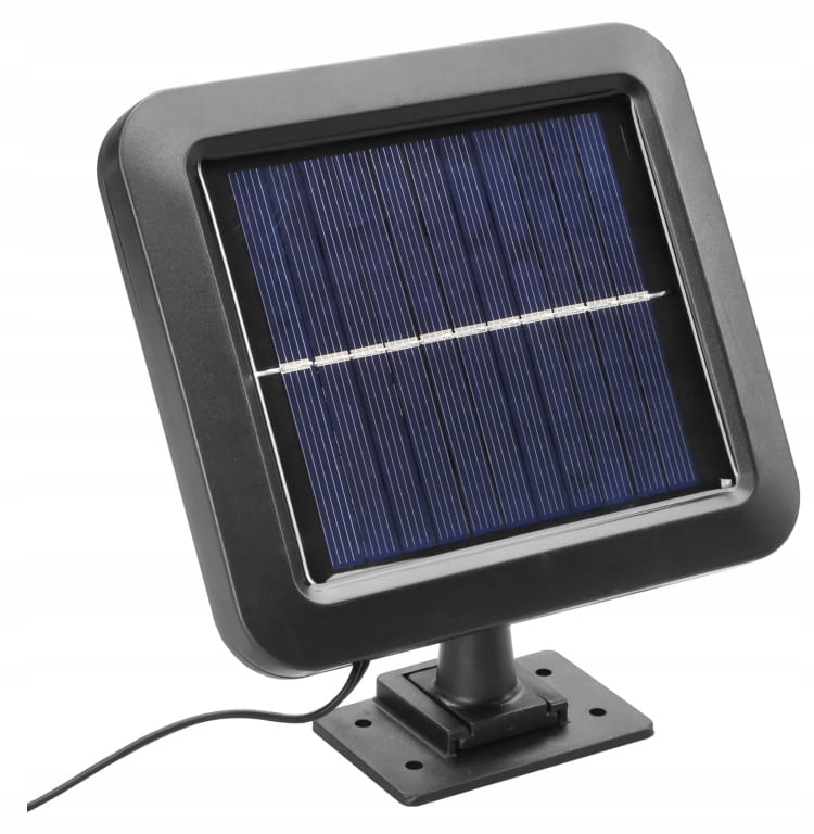 3W LED solar floodlight with motion and twilight sensor