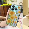 Protective Anti-knock Phone Case For ZTE Blade A75 4G/Z2359 Wristband Wrist Strap Back Cover Shockproof Ring Durable
