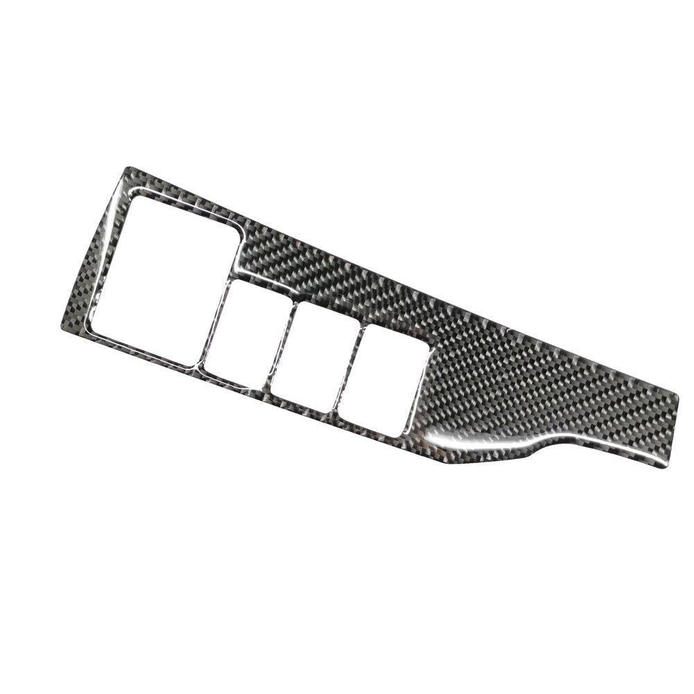 For Toyota Corolla 2014-2018 Carbon Fiber Headlight Switch Panel Sticker Trim