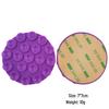 19-Hole Silicone Suction Cup Phone Holder & Power Bank Adhesive Sticker