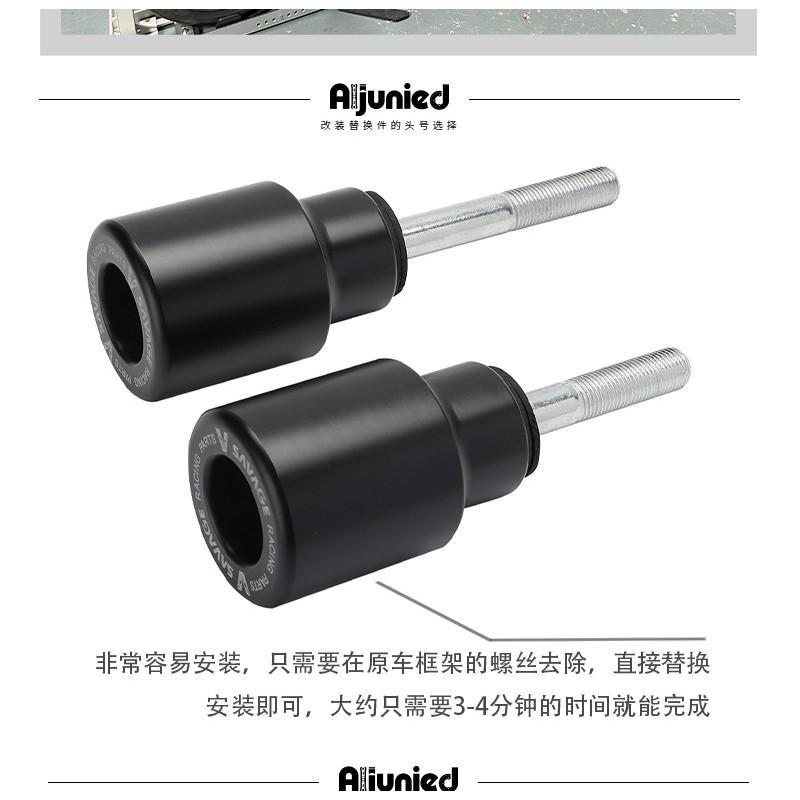 Motorcycle Crash Protector Bar With POM Impact Absorber Honda CB1000R 2009-2024 Frame Guard