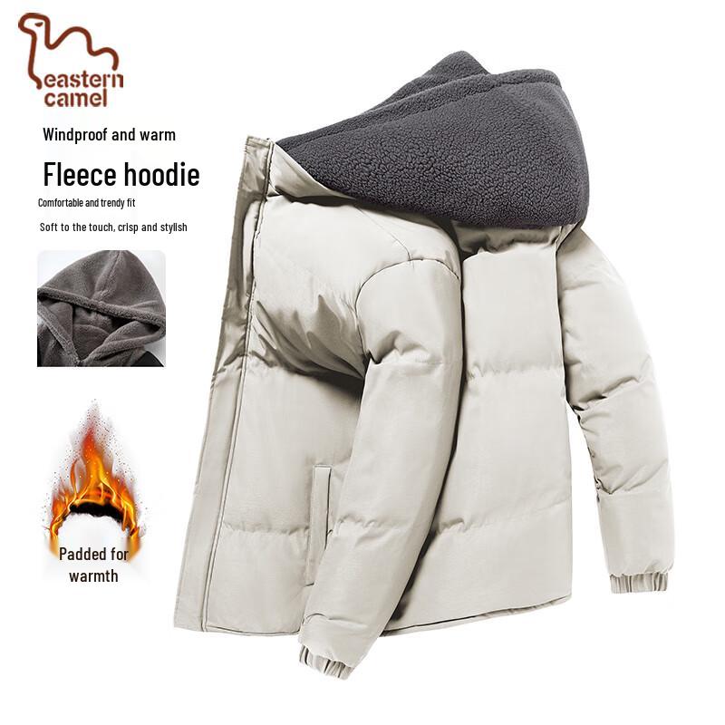 EASTERN CAMEL Men's Winter Hooded Padded Puffer Jacket