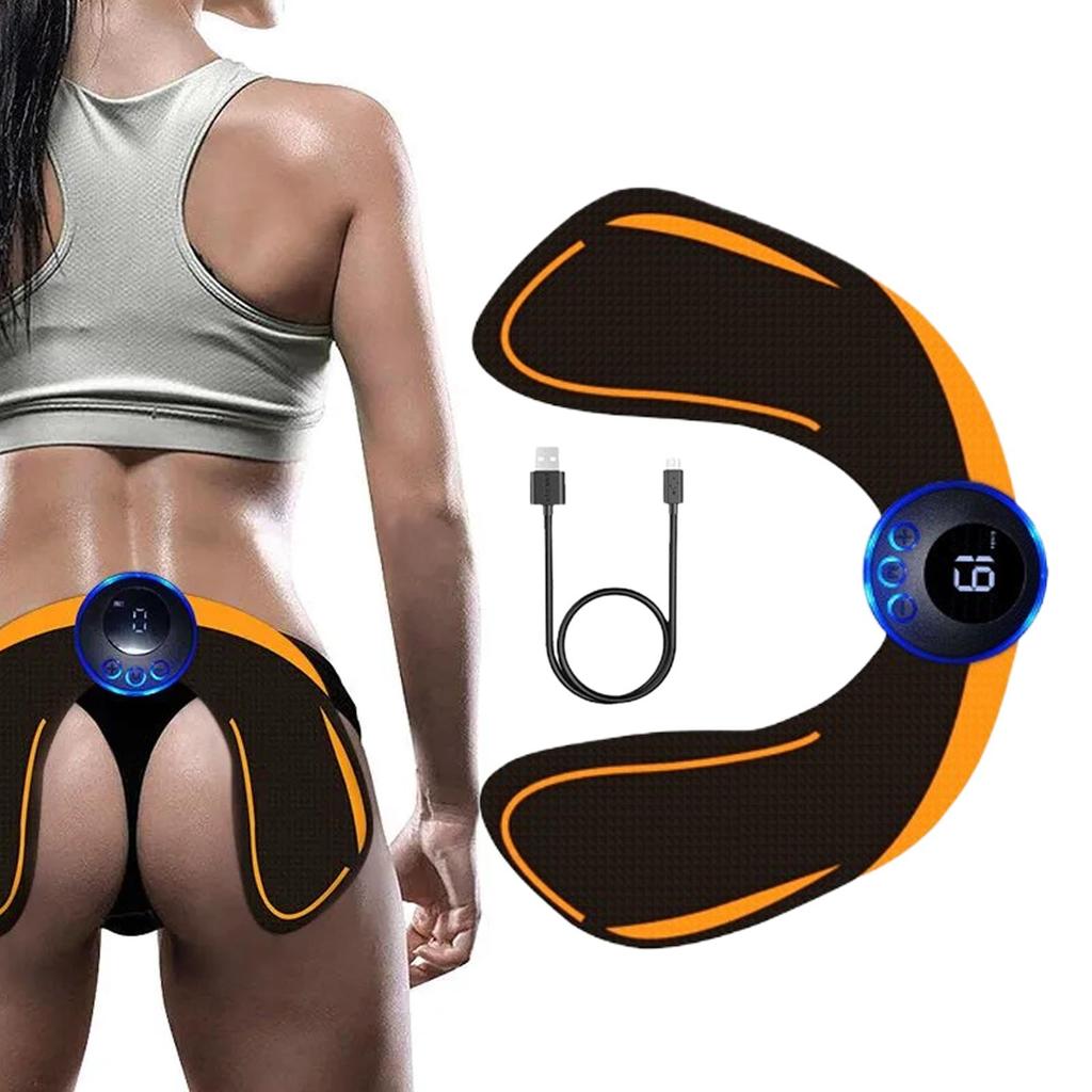 Durable And Safe Wireless Ems Abdominal Muscle Stimulator Buttock Hip Trainer Waist Arm Leg Body Smart Slimming Massager Unisex Fitness Equiment
