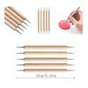 42-Piece Pottery Tool Set: Clay, Stone, Carving Knives, Cutting Tools, Scrapers, DIY Silicone Dotting Pens