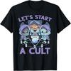Pastel Goth Kawaii Occult Cats Summon Let's Start A Cult Cat T-Shirt