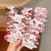 Adorable Kitty Hair Clip for Kids - Cartoon Bangs Hairpin for Girls, Babies & Festive Chinese New Year Ornaments
