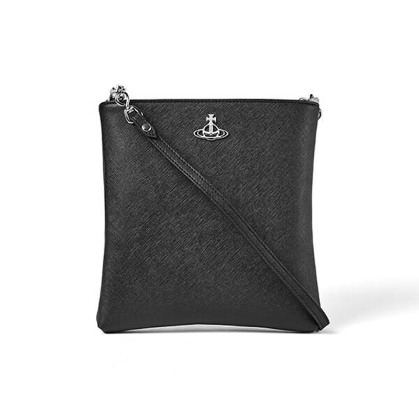 

Vivienne Westwood Saffiano Square Chain Crossbody Bag 48030008u S0021 N401 one size