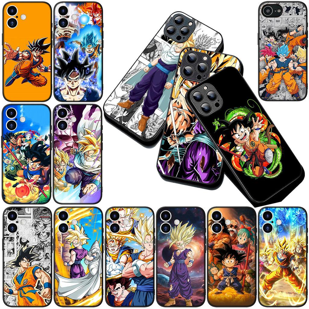 Son Dragons Gokus Balls Z Gohan Phone Cover for Apple iPhone 17 14 15 16 Plus Pro Max 16E ProMax + 16Plus 14+ 16+ Case