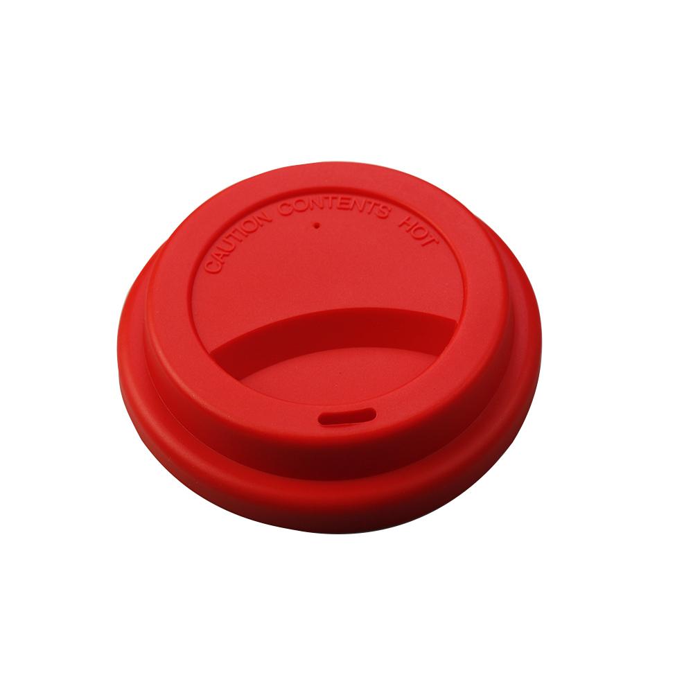 1PCS 9cm Universal Reusable Silicone Cup Lids Fresh Cover Silicone Insulation Anti-Dust Cup Cover Coffee Mug Lids Cup Sleeve