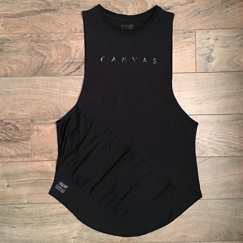 

Men s Muscle Sports Vest, Tight-fitting and Quick-drying Running Training Suit, Sleeveless Stretch Vest S чорний