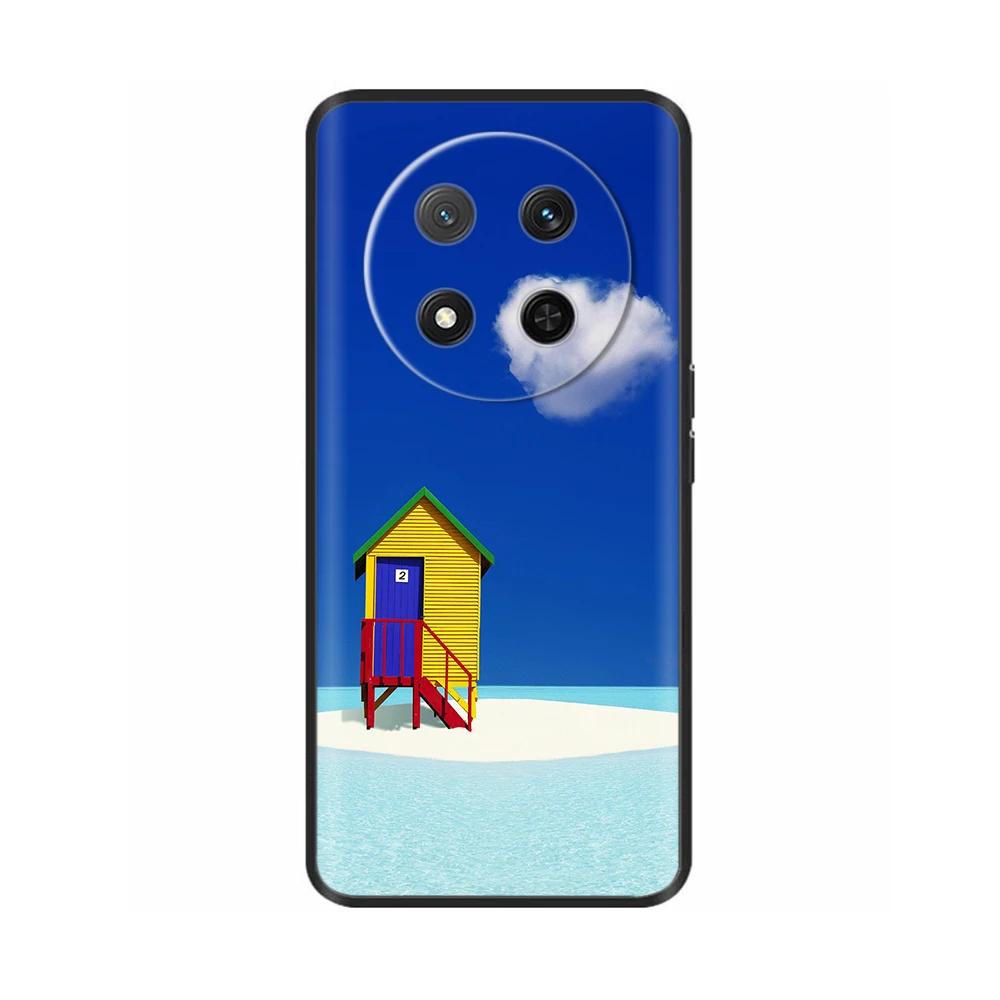 Für Honor Magic7 Lite 5G Hülle Blume Weiche Silikonhülle Für Coque Honor Magic7 Lite Hülle Magic 7 Handyhülle Magic7 Pro Schalen