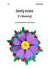 Creative Wooden Rotating Flower Decompression Toy