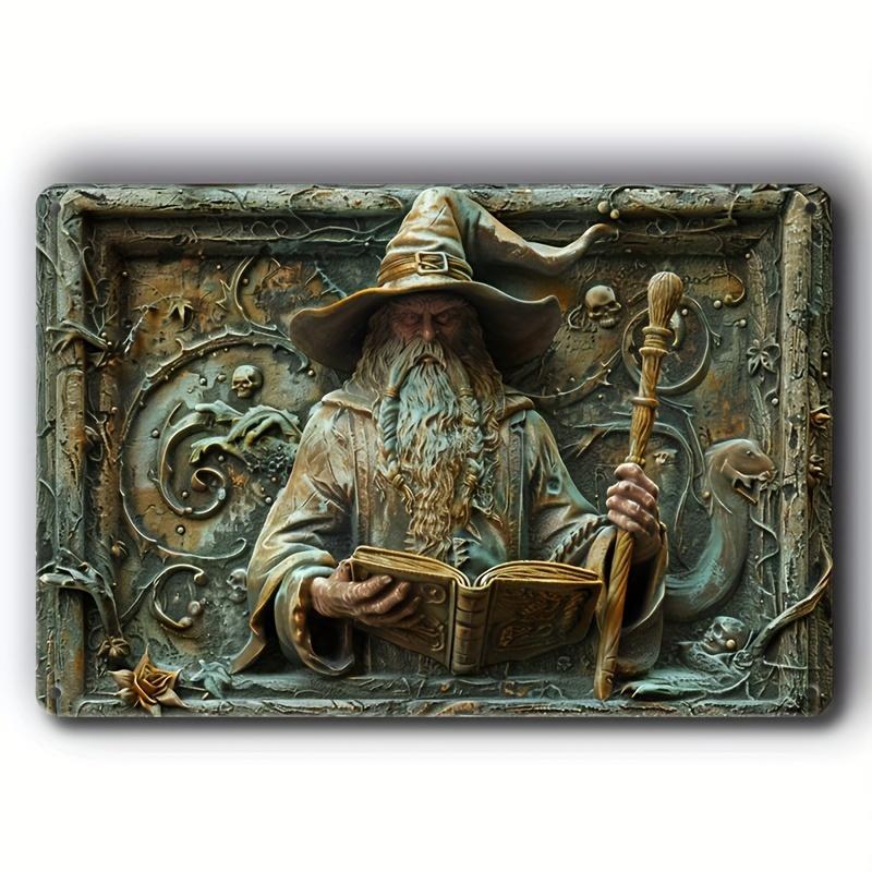 

2D плоский деревянный знак 30*20 см винтажный деревянный настенный декоративный знак, настенный декор в волшебном стиле с вдохновляющей цитатой, знак для сада, настенное искусство, декоративное 20*30cm