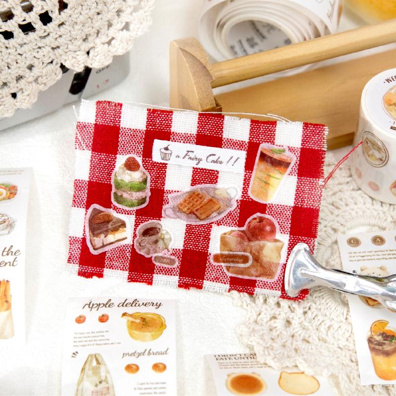 Journal GO 4.5x200cm Decorative Adhesive Tape Sticker Weekend Coffee Club Masking Tapes Scrapbooking Journal DIY Washi Tape