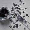 Hollow Out Five-pointed Star Glitter Nail Charms Colorful Minimalist Sequins Nail Decorations DIY Glitter Nail Accessories