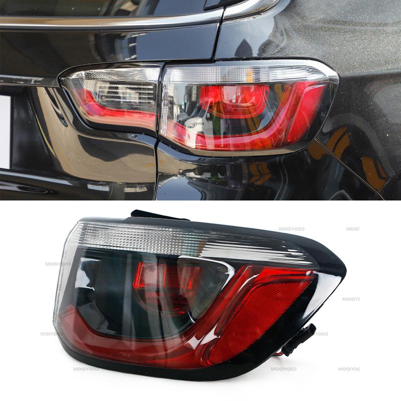 Car Rear Tail Light Turn Signal Taillights Brake Warning Lamp For Jeep Compass 2017 2018 2019 55112683AA 55112682AA
