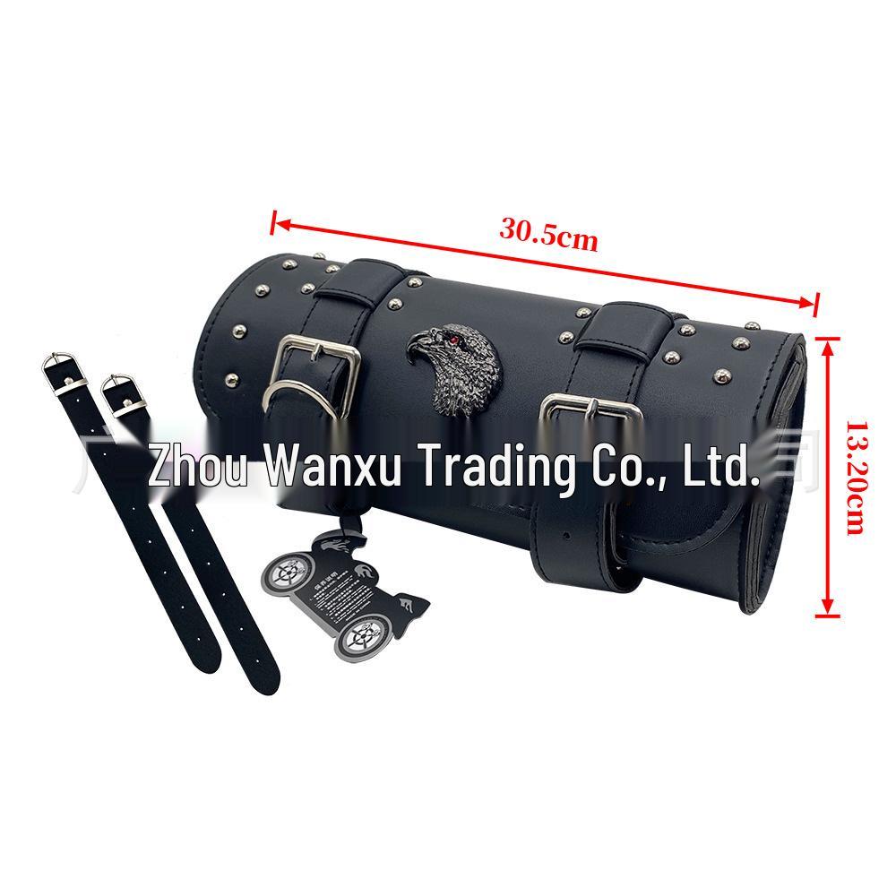 

Retro Leather Saddlebags for Harley Cruiser Sportster Motorcycle