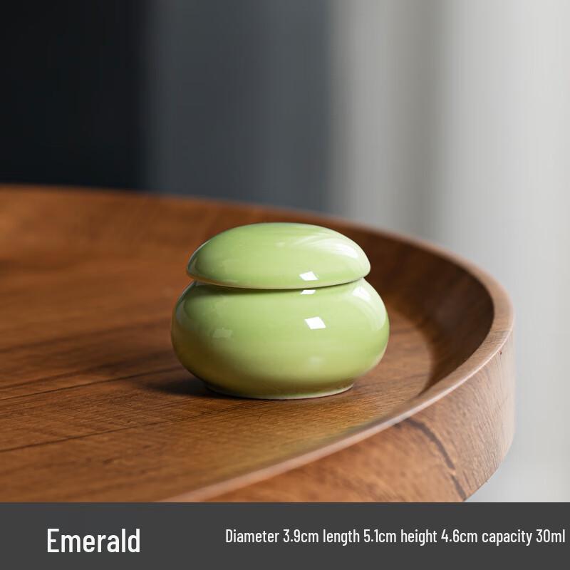 Ceramic Glazed Mini Portable Sealed Jar