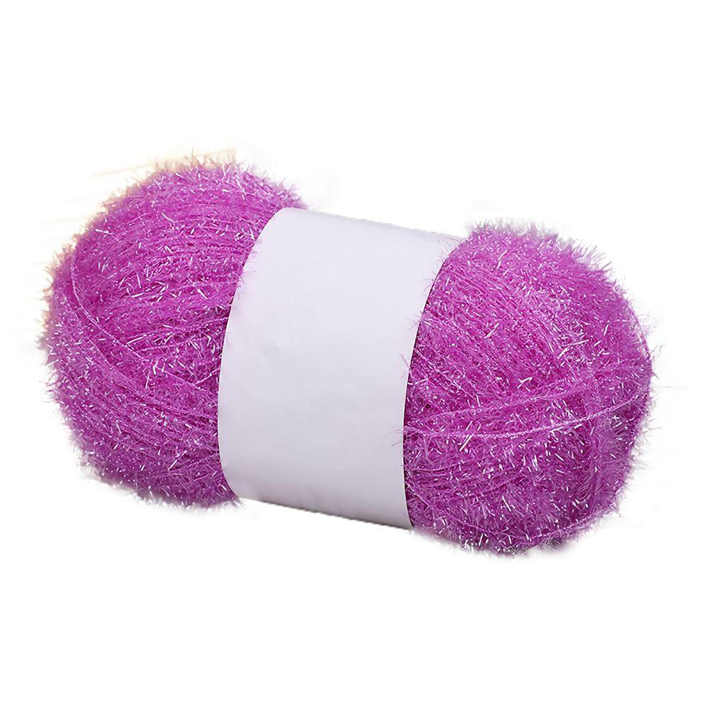 DIY Knitting Soft Chunky Crochet Sparkle 100g Knitting Wool Yarn Tinsel