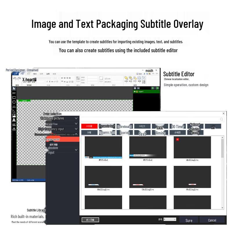 Professional Live Broadcast Video Switcher
