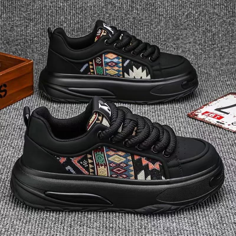 Fashion Original Mens Skateboard Shoe Designer Chunky Sneakers Women Streetwear Hip Hop Shoes Vulcanized Sneakers Men Luxury Trainers