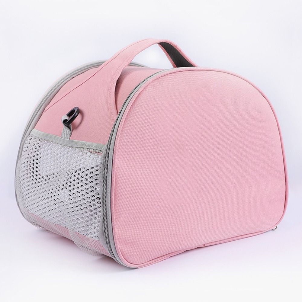 Clear Window Small Animal Travel Carrier Breathable Mesh Comfortable Pet Carrier Bag Safety Ventilation Kitten Outgoing Handbag