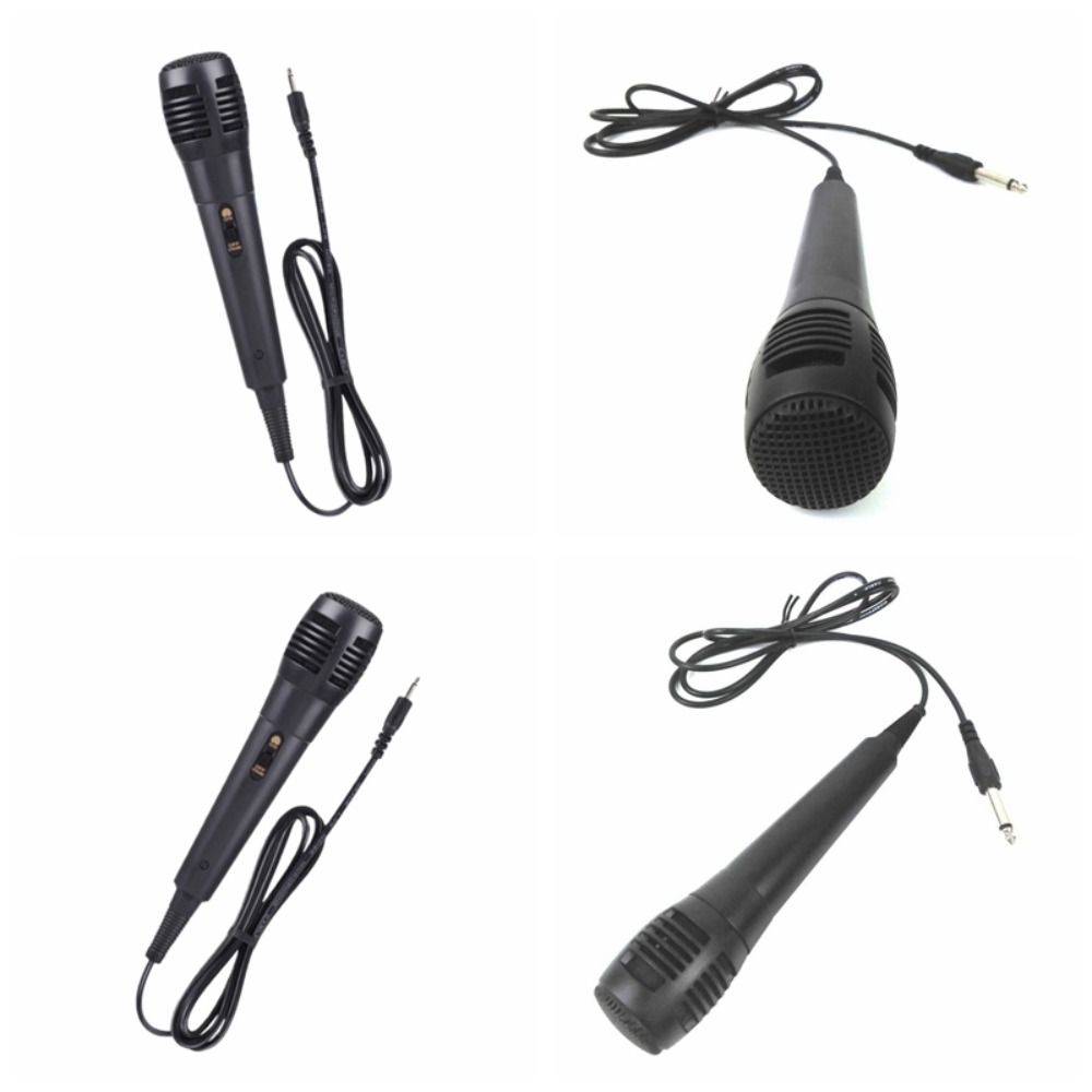 Gesangsmikrofon Dynamisches Mikrofon 3,5mm\6,5mm Handmikrofon Kabelmikrofon Für Karaoke