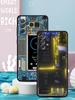 Main Circuit Board Pattern Phone Case for Samsung Galaxy A55 A35 A17 A07 A15 A13 A25 A51 A71 A72 A73 A32 A52 A52S A41 Soft TPU