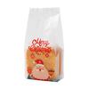 50PC Durable Material Home Snowflake Pattern Holiday Treat Bags for Cookies Parties Christmas Bags Gift 2 Sizes