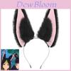 Cute Plush Cosplay Headband With Handmade Decorations Must-have For Dressing Up!