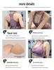 Seamless Dotted Sports Bra for Women - Breathable, Wire-free, and Supportive