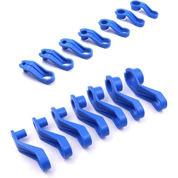 7 PCS Fuel Line Disconnect Tool Kit, 1/4" to 7/8" Quick Release Fuel Line Removal Tool, Compatible with Ford GM Chrysler Mazda