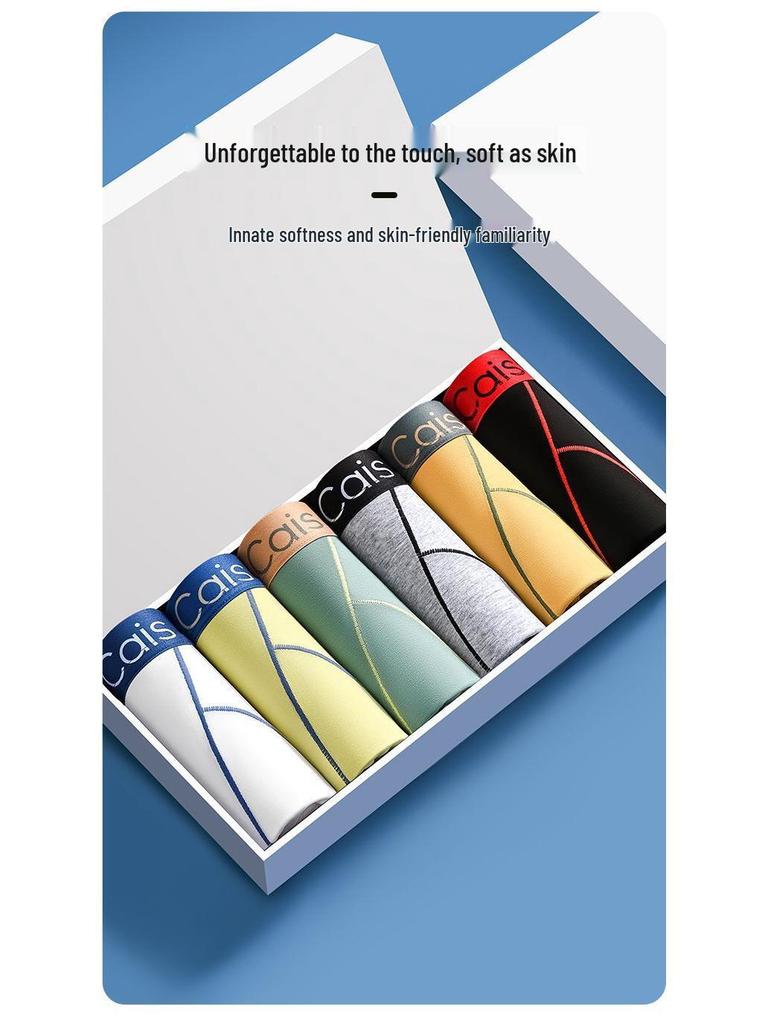 Anti-Bacterial Cotton Boxer Briefs for Boys and Men