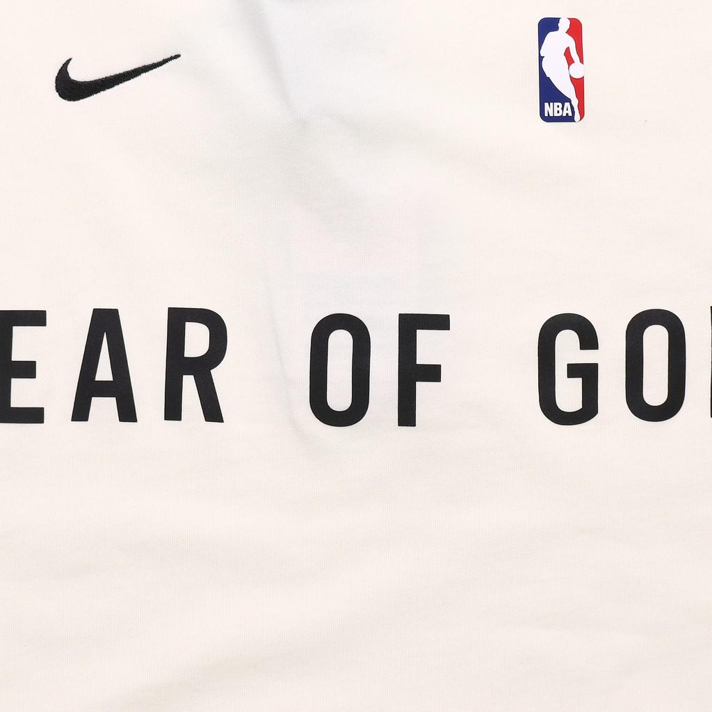 Nike X Fear of God x NBA Maglietta a Maniche Corte da Uomo 'Beige' da Uomo CU4699-133