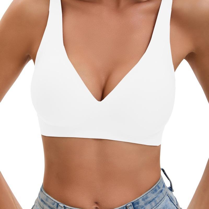 Underwear Women's Seamless Steel Rim Comfortable Full Cup Bra Hot