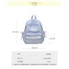 Zaino scolastico coreano stile college zaino a pois stile ins alto valore semplice casual zaino in pizzo zaino versatile per ragazza