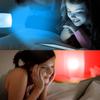10PCS USB Night Light Mini LED Night Light USB Plug Lamp Super Bright Round Eye Protection Book Light Computer Mobile Power Lamp