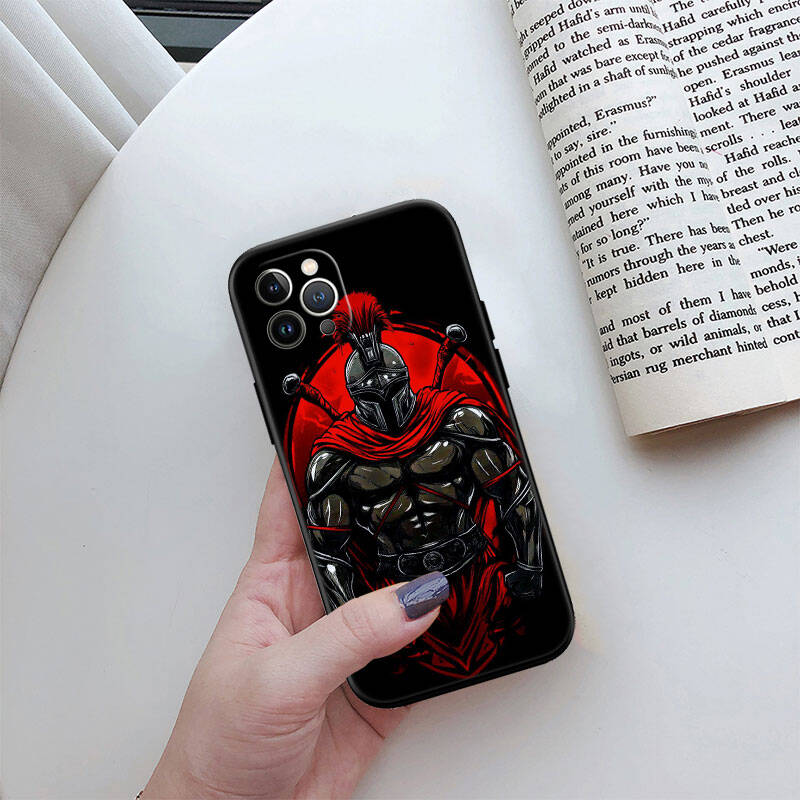 MH141 Spartan Warrior Phone Case for Motorola Moto Edge 60 60s 70 G86 G56 G54 E14 G04S G45 G54 G64 S30 S50 X30 X40 X50 Pro Power Tylus