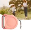 Portable Automatic Dog Leash Retractable Strong Strength Pet Traction Leash for Dog Walking Pink