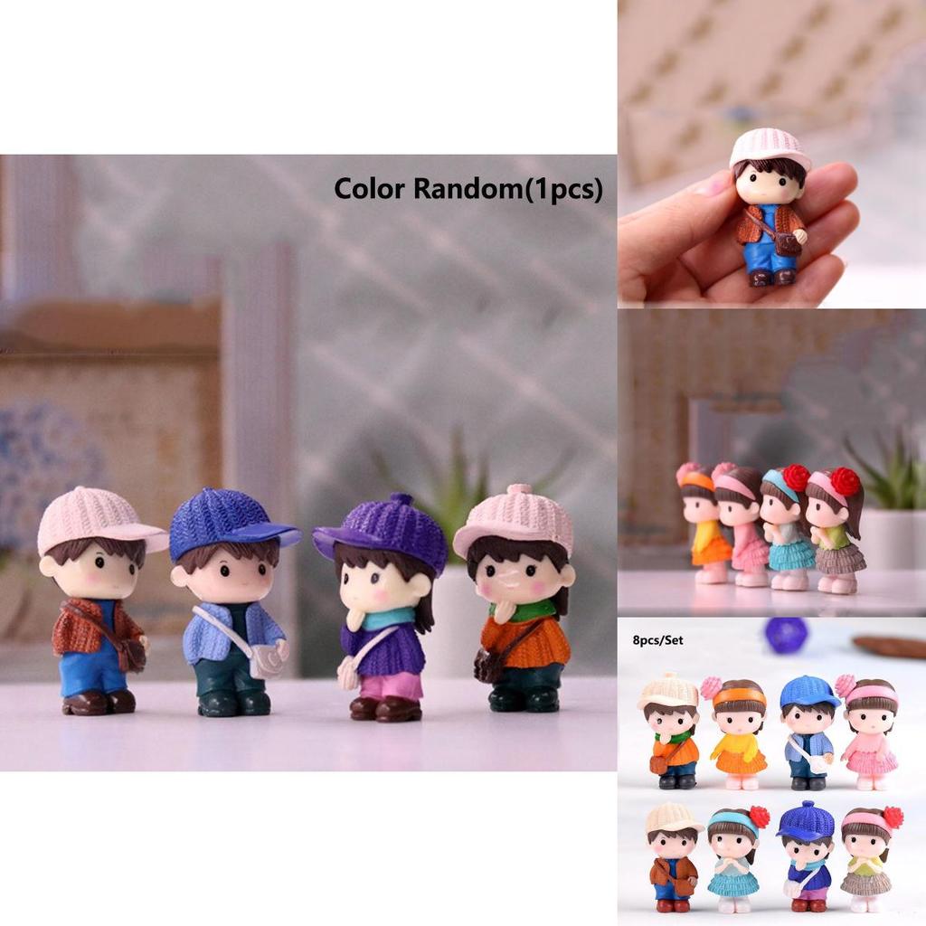 Adorable Mini Couple Figurines For Charming Fairy Garden Or Dollhouse Decor