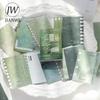 JIANWU Old Impression Serie Vintage Schattenlandschaft Collage Scrapbooking Materialpapier Kreatives DIY Junk Journal Schreibwaren