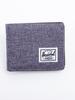 Trendy Korean Style Men's Short Canvas Wallet - Solid Color Coin Purse & Billfold